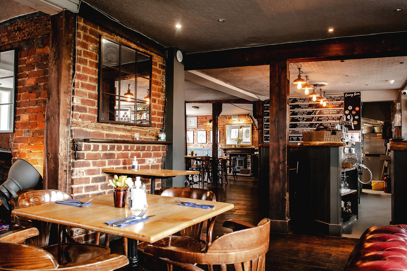 The George pub interior